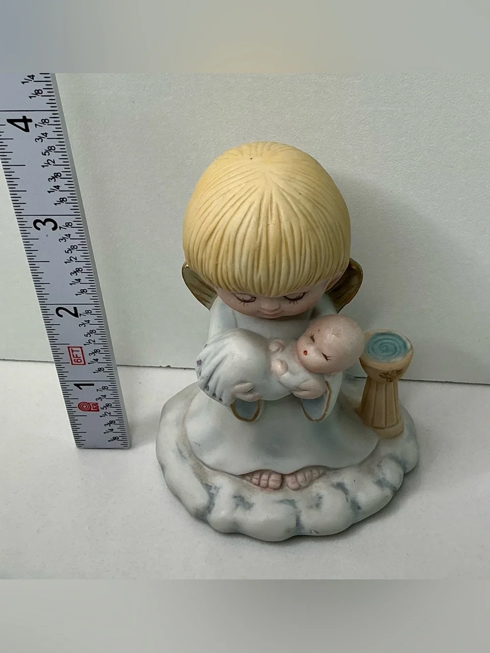 Enesco Ruth Morehead Little Miracles Angel Baptism Figurine